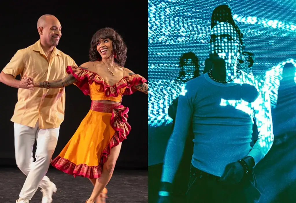 BAILA Society: Sunset Salsa Dance Party w/ projections by Luminous Abstract
