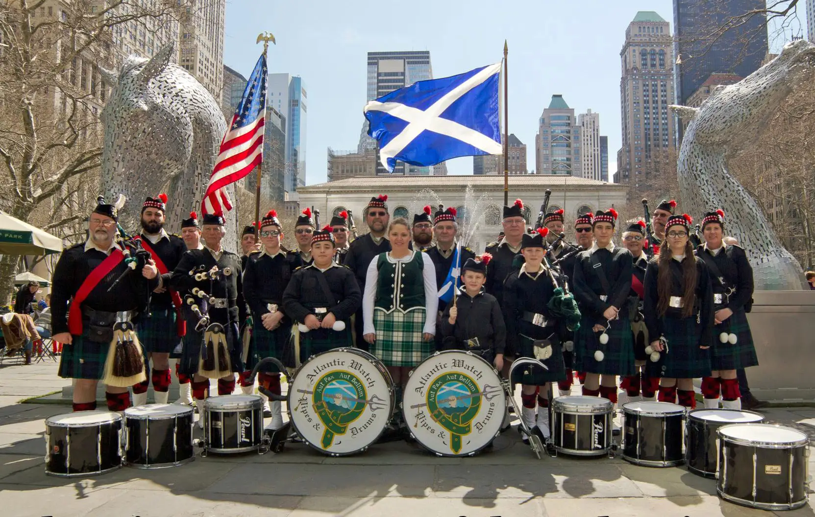 Pipe & Drums of the Atlantic Watch